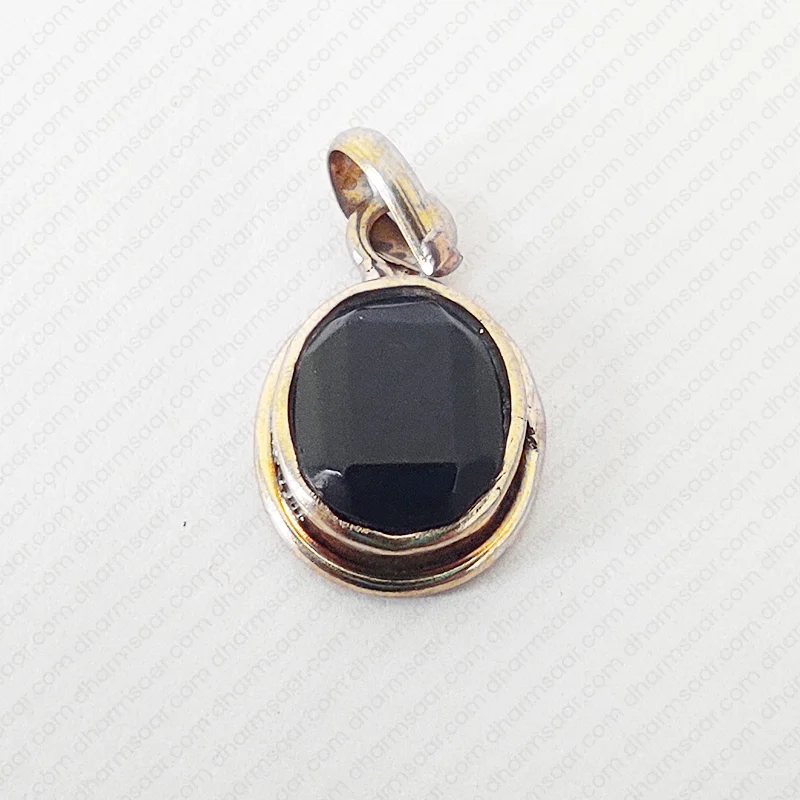 Black Gemstone Locket for Shani Dev